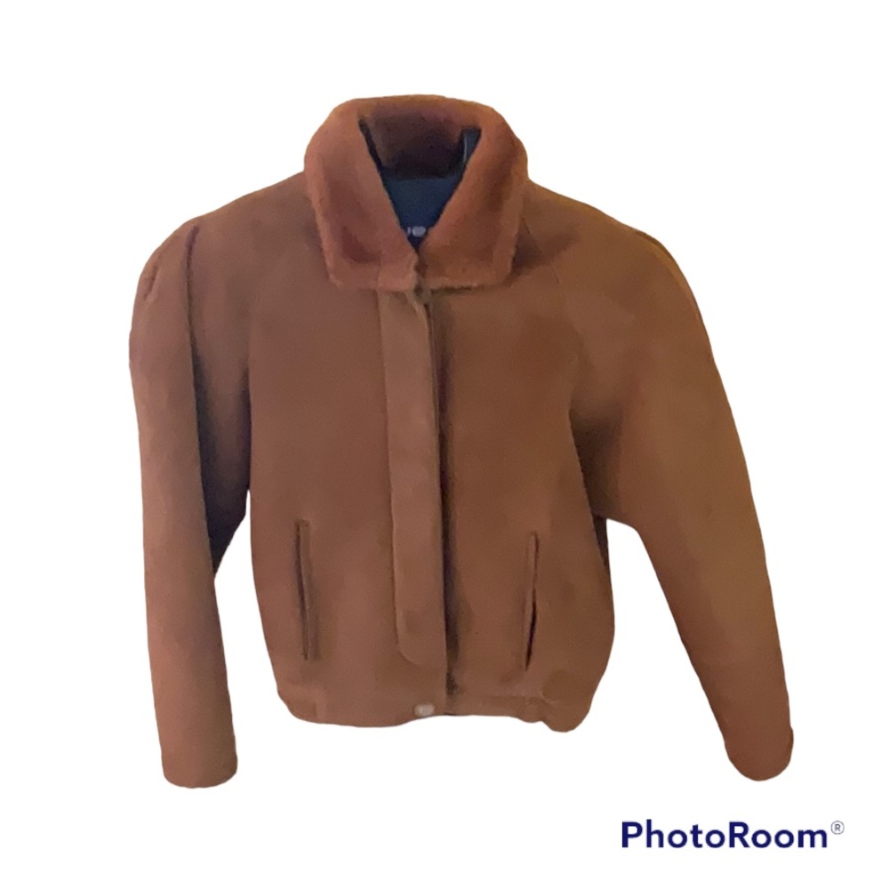 RARE Vintage Perry Ellis 1980’s Suede Jacket S